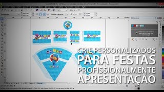 Como criar personalizados de festa profissionalmente  Apresentação [upl. by Child944]