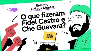 REVOLUÇÃO CUBANA  QUER QUE DESENHE  MAPA MENTAL  DESCOMPLICA [upl. by Campman]