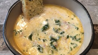 ZUPPA TOSCANA BETTER THAN OLIVE GARDEN RECIPE [upl. by Ameerak]