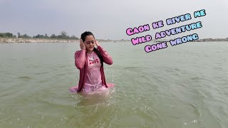 Bindass Kavya ka Gaon ke Nadi Me Wild Adventure Gone Wrong [upl. by Hallock]