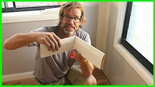 How to Install Baseboard  Skirting Boards [upl. by Rubbico846]