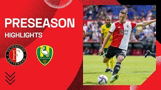 Highlights  Feyenoord  ADO Den Haag  Friendly 20212022 [upl. by Akcinehs167]