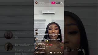 Ivorian Doll  Instagram Live August 9 2023 [upl. by Robet612]