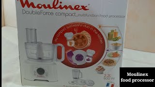 Moulinex food processor  How to use food processor [upl. by Aryam]