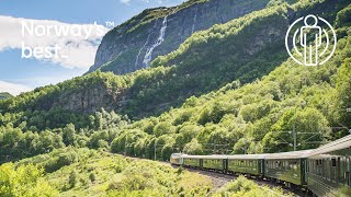 Flamsbana  The Flam Railway  Worlds most Beautiful Train Journey [upl. by Dylana959]