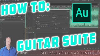 Adobe Audition How To Guitar Suite [upl. by Josee]