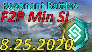 Resonant Battles Week 11 Guide 8252020  8312020 F2P Min SI  Fire Emblem Heroes FEH [upl. by Colley]