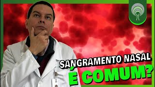 Epistaxe O Que fazer se Ocorrer um Sangramento Nasal [upl. by Aliban]