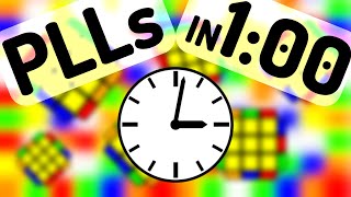 All 21 PLL Algorithms in 60 Seconds [upl. by Colville]