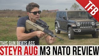 Steyr AUG M3 FULL REVIEW Irrelevant or Impressive [upl. by Ahola103]