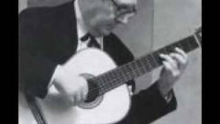 Andres Segovia the Greatest Guitarist Greensleeves [upl. by Swanhildas]