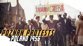 Poznan June 1956 AntiSoviet Uprising DOCUMENTARY [upl. by Jammal]