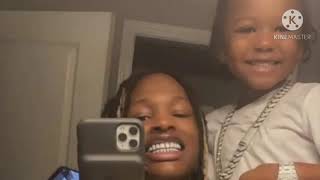 King Von Funny Moments Vons Nephew Grandbabii amp Lil Durk [upl. by Esinnej329]