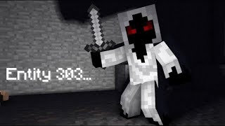 Herobrine vs Entity 303 Power levels  Minecraft [upl. by Irt857]