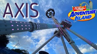 Axis On Ride POV  Adventure Island [upl. by Virgilio]