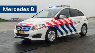 Nieuwe politieautos van Nederland Mercedes Vito en Bklasse [upl. by Elokin]