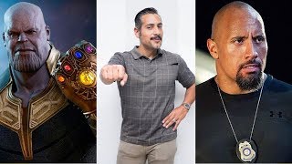 La voz Barranquillera de Thanos y Dwayne Johnson y otros personajes  Juan Carlos Tinoco Ripoll [upl. by Ahsan864]