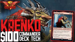 Krenko Mob Boss  EDH 100 Budget Deck Tech  Commander  Jumpstart  Goblin Tribal [upl. by Ojillek360]