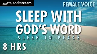 SLEEP WITH GODS WORD  FEMALE VOICE  SOAK IN GODS PROMISES BY THE OCEAN [upl. by Cud]