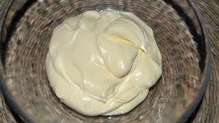 How to Make Homemade Mayonnaise  Easy amp Perfect Mayonnaise Recipe [upl. by Thomas]