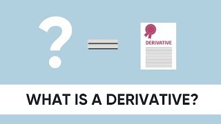 What is a derivative [upl. by Gillmore997]