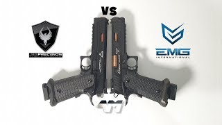 JAG PRECISION TARAN TACTICAL JW3 COMBAT MASTER  Airsoft Unboxing and COMPARISON  EMG [upl. by Morra]