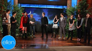 Twilight Cast Gives Sneak Peek at Breaking Dawn Part 2 [upl. by Noivart]