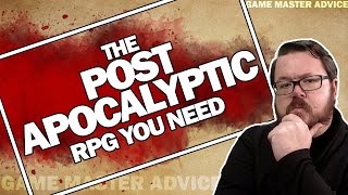 How To Run a Post Apocalyptic RPG Game That Doesnt Suck [upl. by Marillin]