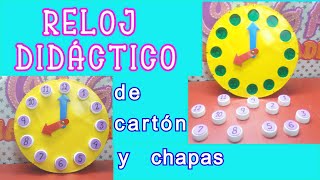 Reloj didáctico para niños [upl. by Idnem887]