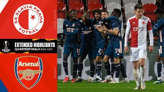 Slavia Prague vs Arsenal Extended Highlights  UCL on CBS Sports [upl. by Hole]