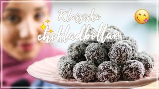 Chokladbollar  bästa och godaste på klassiskt vis  Lär dig baka med Camilla Hamid [upl. by Selassie869]