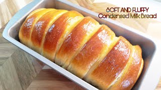 CONDENSED MILK BREAD Soft and Fluffy JANES KITCHEN [upl. by Hayikat]