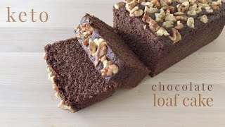 Keto Chocolate Loaf Cake [upl. by Mac]