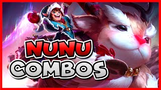 NUNU COMBO GUIDE  How to Play Nunu Season 11  Bav Bros [upl. by Arammat]