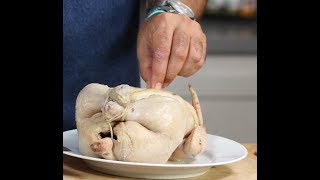 Andrew Zimmern Cooks Trussing A Chicken [upl. by Letitia364]