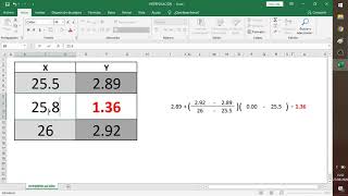 COMO INTERPOLAR EN EXCEL  PLANTILLA EXCEL [upl. by Bonney]