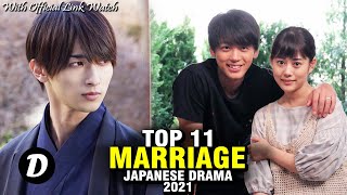 TOP 11 JAPANESE MARRIAGE DRAMA [upl. by Adlez943]