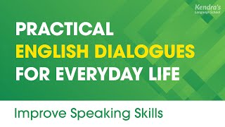 Practical English conversations for everyday life  116 Short Dialogues [upl. by Pearla]