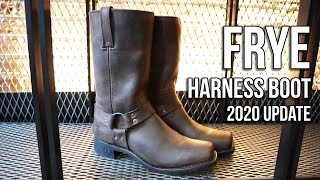 Frye Harness Boots Quick Impression 2020 UPDATE [upl. by Etennaej]