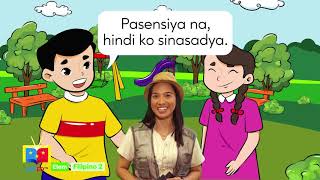 Grade 2 Filipino Q1 Ep4 Magalang na Pananalita at Pagbati part 2 [upl. by Ahsinyd]