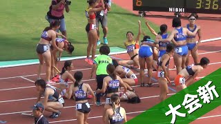 決勝 女子リレー 4x400m 日本インカレ陸上2023 [upl. by Yaker]