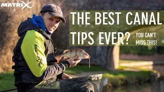 Coarse amp Match Fishing TV  Lee Wrights Top Tips for Canals [upl. by Zorana]