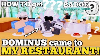 HOW TO get the  BADGE COMPLETE GUIDE  My Restaurant GHOSTS [upl. by Leuname]