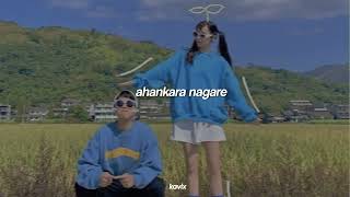 Ahankara Nagare  Slowed  Reverb [upl. by Tavish]