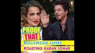 Proof That Bollywood Loves Roasting Karan Johar KWK  MissMalini [upl. by Nnaesor862]