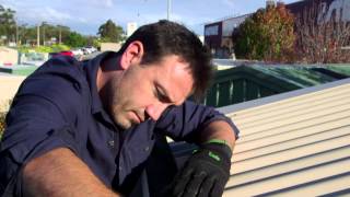 HowTo  Installing Gutter Guard with Stratco [upl. by Latreece]