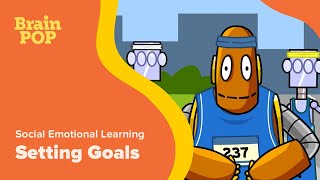 Settings Goals How to Achieve Your Dreams  BrainPOP [upl. by Saiasi393]