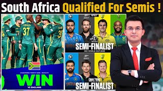 ENG vs SA South Africa becomes 4th team to qualify for CT Semis amp knocked England [upl. by Lole817]