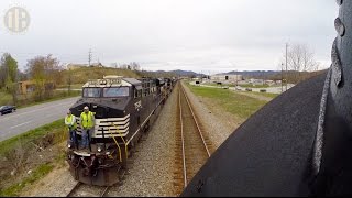 Locomotive Ride Along Norfolk amp Western 611 [upl. by Harle653]