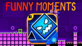 NEW GEOMETRY DASH SUBZERO FUNNY MOMENTS [upl. by Yatzeck]